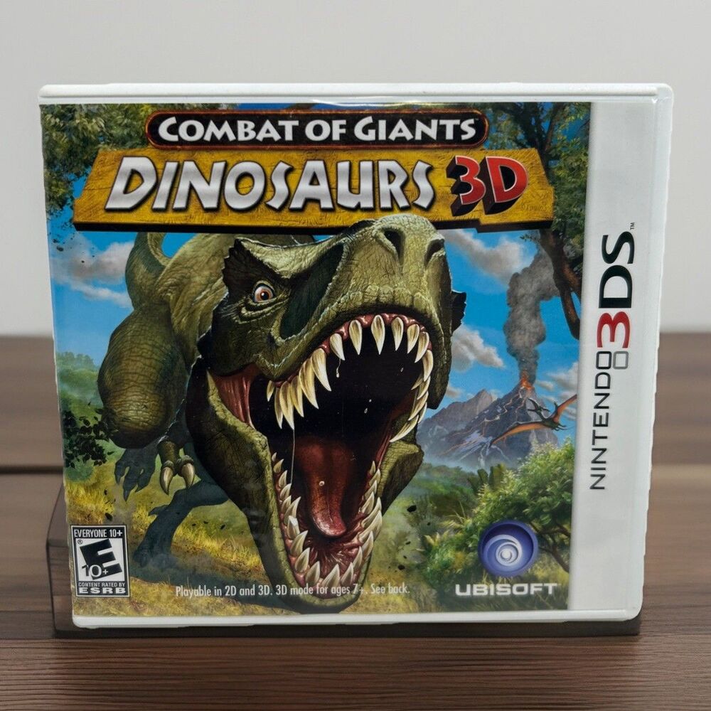 Combat of Giants‎ Dinosaurs 3D - Nintendo 3DS - No Manual